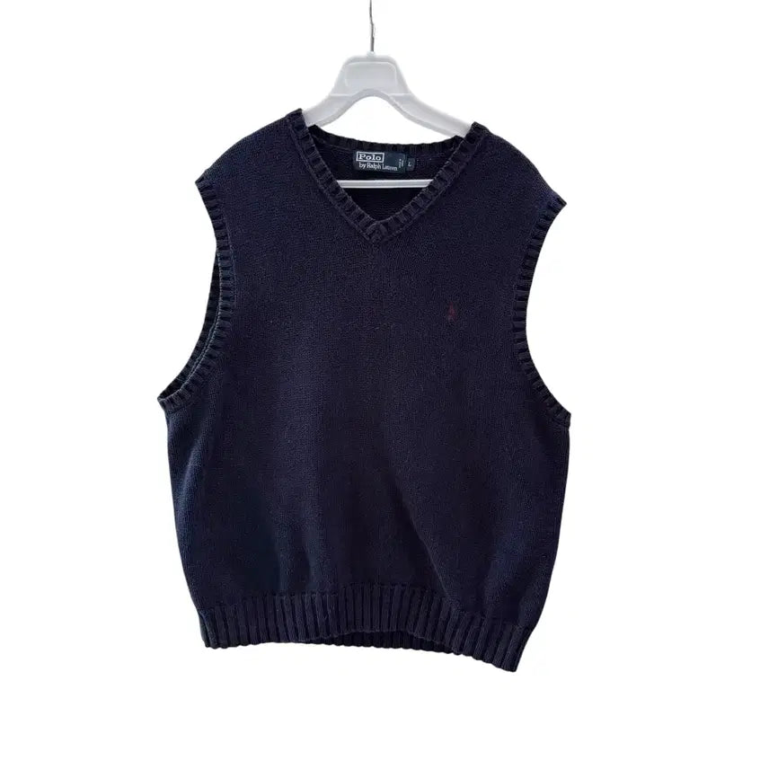 [BUNJANG] Polo Ralph Lauren Navy Vest / [L] 폴로 랄프로렌 네이비 베스트