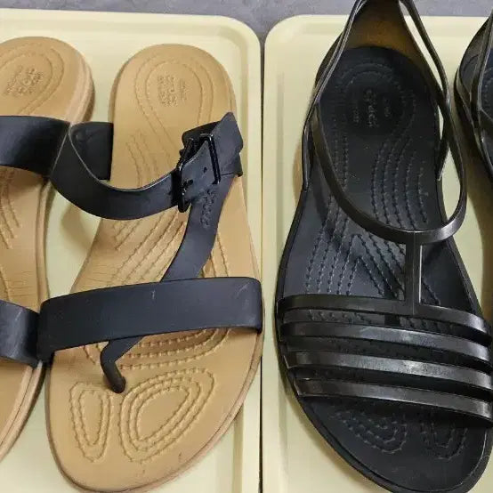 [BUNJANG] Crocs Sandals Black Women&