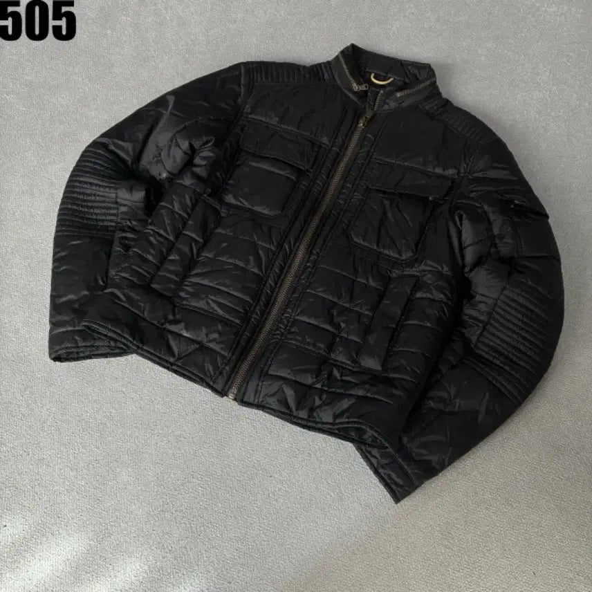[BUNJANG] Calvin Klein Black Quilted Padded Jacket / 캘빈클라인 블랙 퀼팅 패딩 자켓