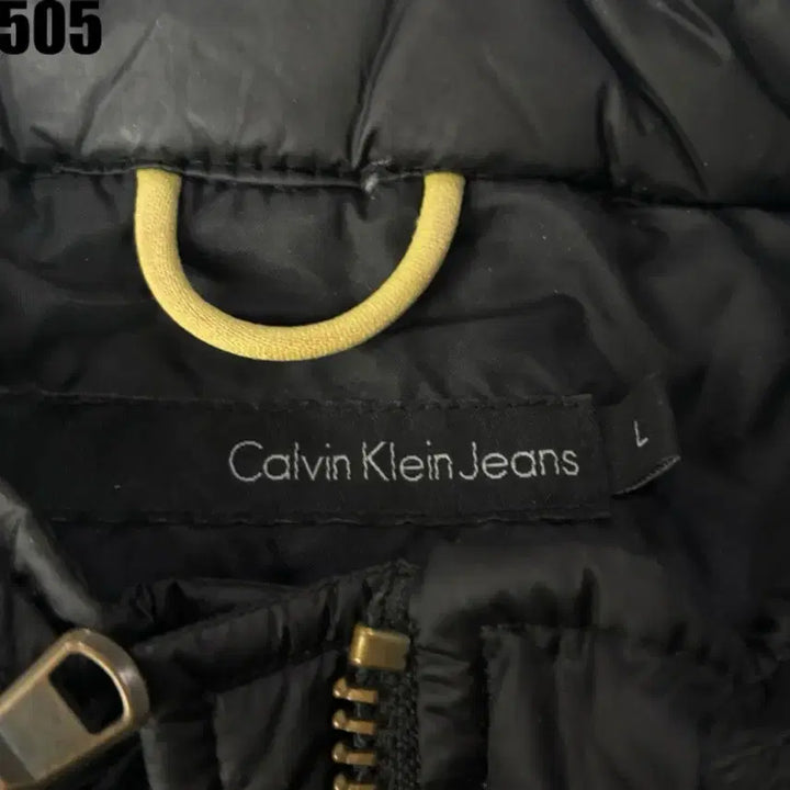 [BUNJANG] Calvin Klein Black Quilted Padded Jacket / 캘빈클라인 블랙 퀼팅 패딩 자켓