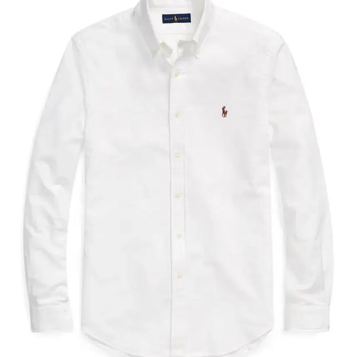 [BUNJANG] Polo Ralph Lauren White Oxford Shirt L / 폴로 랄프로렌 화이트 옥스포드 셔츠 L
