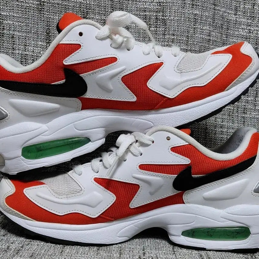 [BUNJANG] Nike Air Max 2 Light Habanero Red (270) / [270] 나이키 에어맥스 2 라이트 하바네로 레드