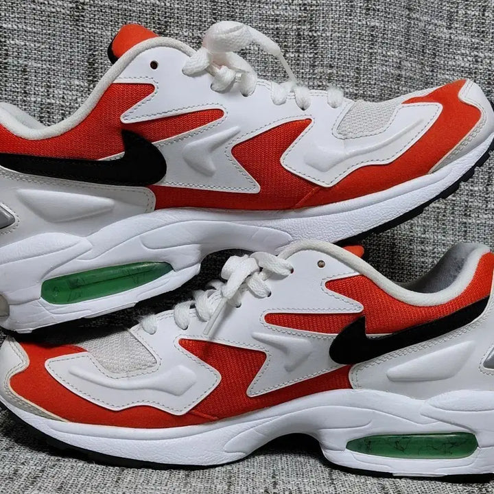 [BUNJANG] Nike Air Max 2 Light Habanero Red (270) / [270] 나이키 에어맥스 2 라이트 하바네로 레드