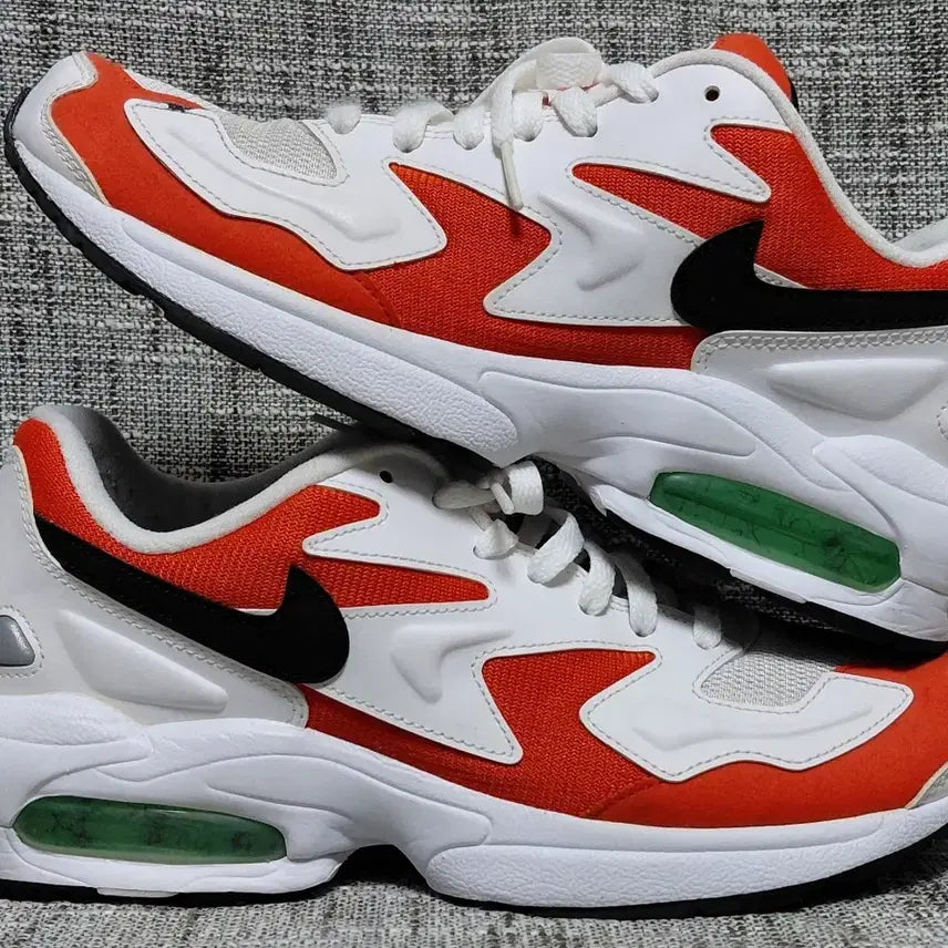 [BUNJANG] Nike Air Max 2 Light Habanero Red (270) / [270] 나이키 에어맥스 2 라이트 하바네로 레드