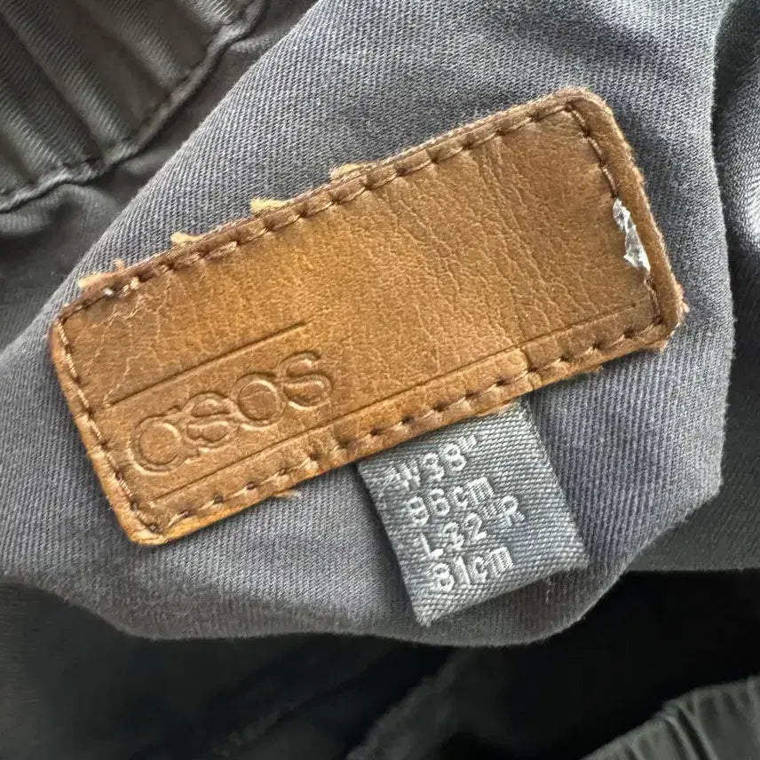 [BUNJANG] ASOS Baggy Pants Charcoal (38) / 아소스 배기바지 38 (36-38추천)