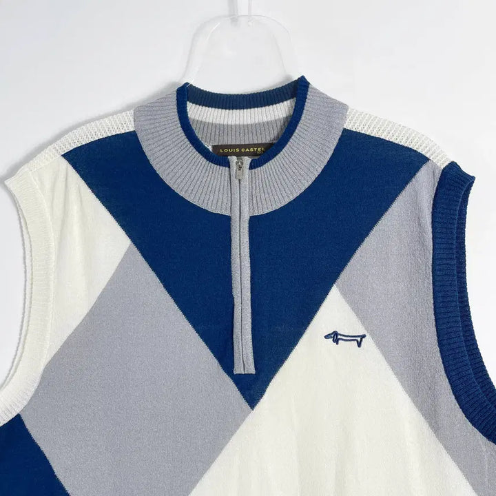 [BUNJANG] Louis Castel Golf Wear Knit Vest Size 100 / E1 루이까스텔 골프웨어 니트조끼 100사이즈