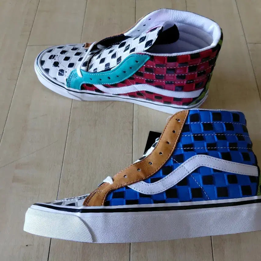 [BUNJANG] Vans Anaheim Leather Sk8-Hi / [새제품260] 반스 에너하임 레더 스케이트 하이
