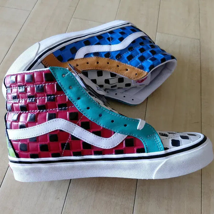[BUNJANG] Vans Anaheim Leather Sk8-Hi / [새제품260] 반스 에너하임 레더 스케이트 하이