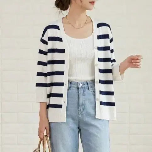 [BUNJANG] J by V-Neck Cardigan (New) / [55]제이바이 브이넥 가디건(새상품)