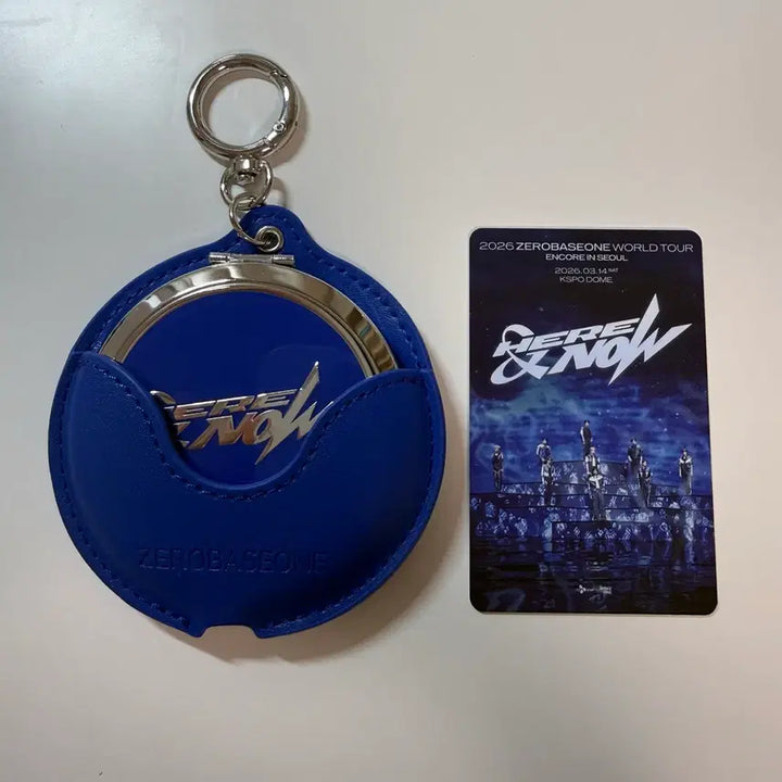 [BUNJANG] ZEROBASEONE ZB1 VIP Ticket Mirror Keyring Concert Merchandise / 제로베이스원 제베원 거울 키링 VIP 티켓 콘서트 중콘 소장용