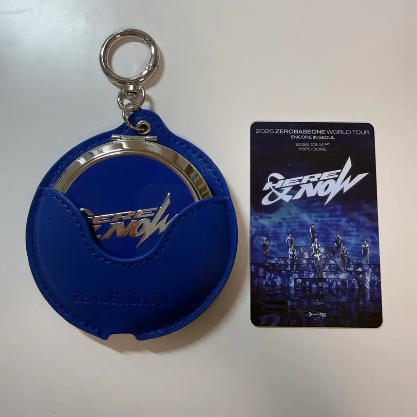 [BUNJANG] ZEROBASEONE ZB1 VIP Ticket Mirror Keyring Concert Merchandise / 제로베이스원 제베원 거울 키링 VIP 티켓 콘서트 중콘 소장용