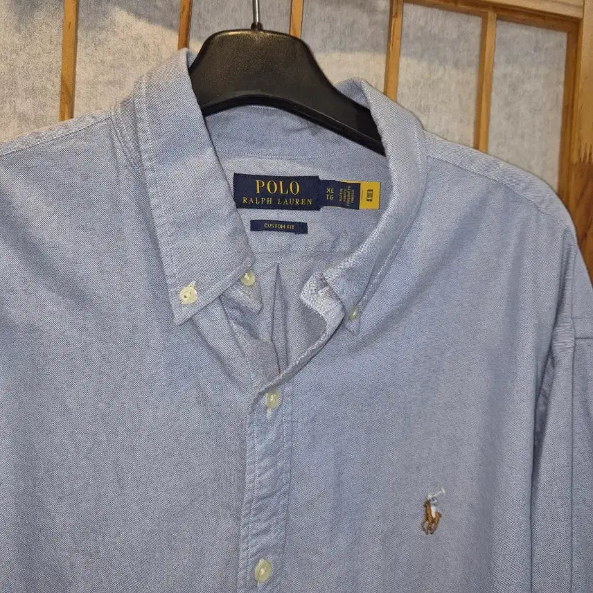 [BUNJANG] Polo Ralph Lauren Light Blue Shirt Size 105 / 폴로 랄프로렌 하늘색 셔츠 남방 105