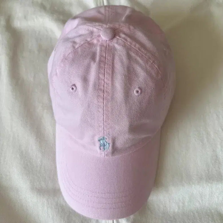 [BUNJANG] Polo Ralph Lauren Pink Chino Cotton Baseball Cap / 사랑스러운 핑크색 폴로 랄프로렌 볼캡입니다