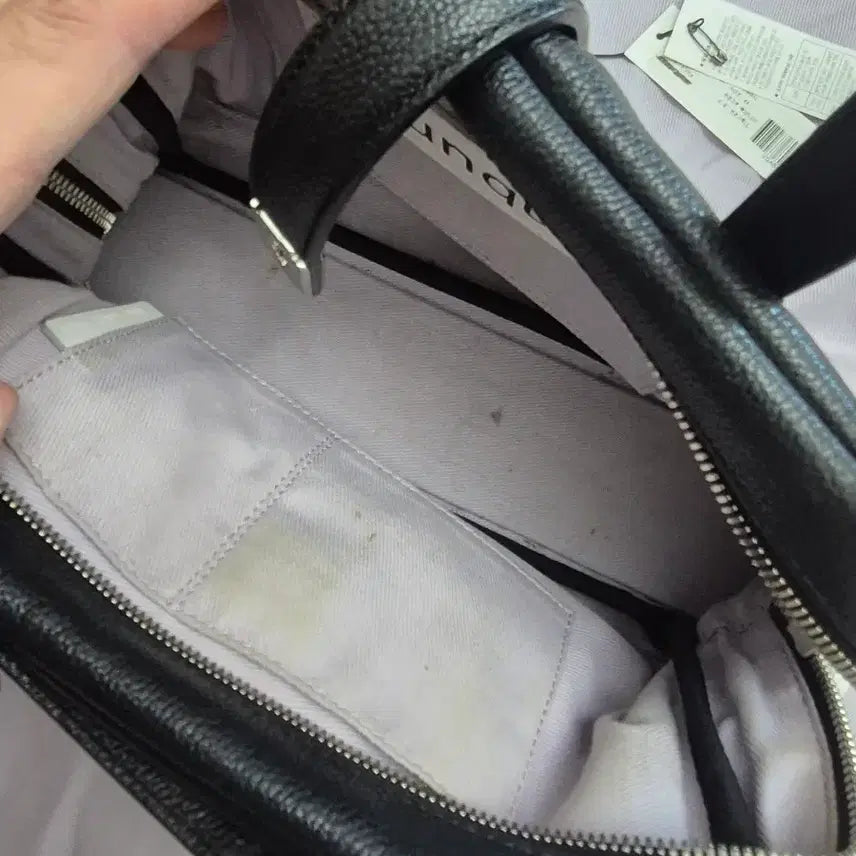 [BUNJANG] Vunque Small Crossbody Bag Black Leather / 분크 크로스백 스몰소가죽더스트백 있습니다블랙