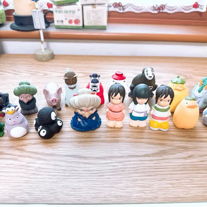 [BUNJANG] Studio Ghibli Spirited Away Finger Puppet Set / 지브리 센과치히로의 행방불명 손가락인형 일괄