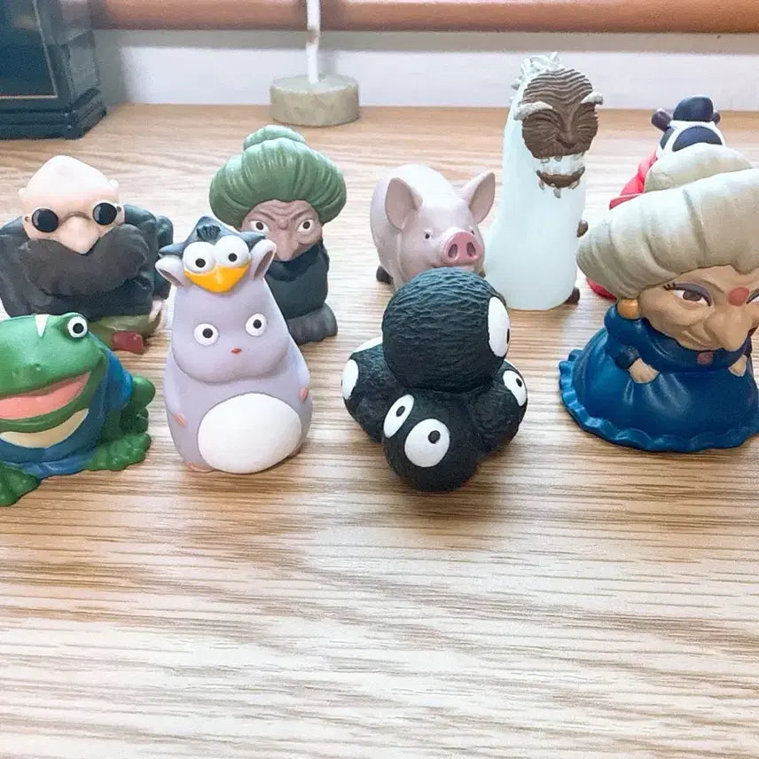 [BUNJANG] Studio Ghibli Spirited Away Finger Puppet Set / 지브리 센과치히로의 행방불명 손가락인형 일괄