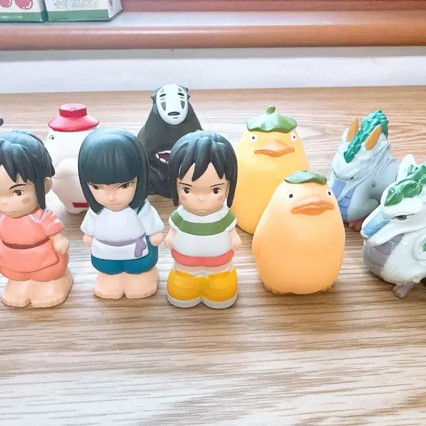 [BUNJANG] Studio Ghibli Spirited Away Finger Puppet Set / 지브리 센과치히로의 행방불명 손가락인형 일괄
