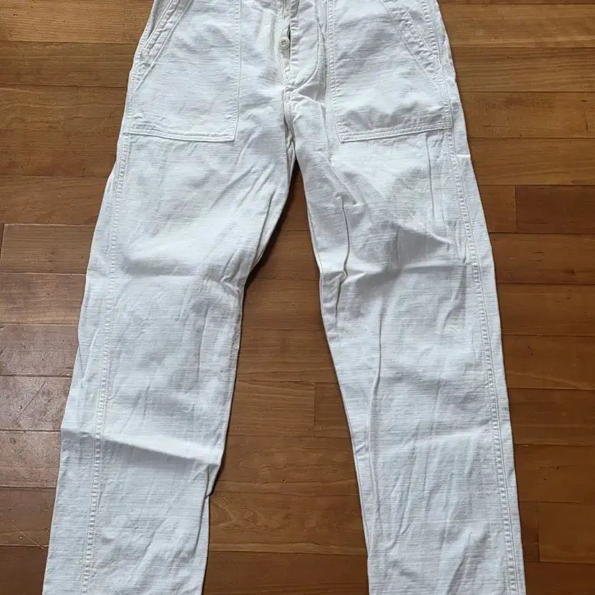 [SOLD OUT] 오어슬로우 퍼티그 팬츠 / 오프화이트 2[M]