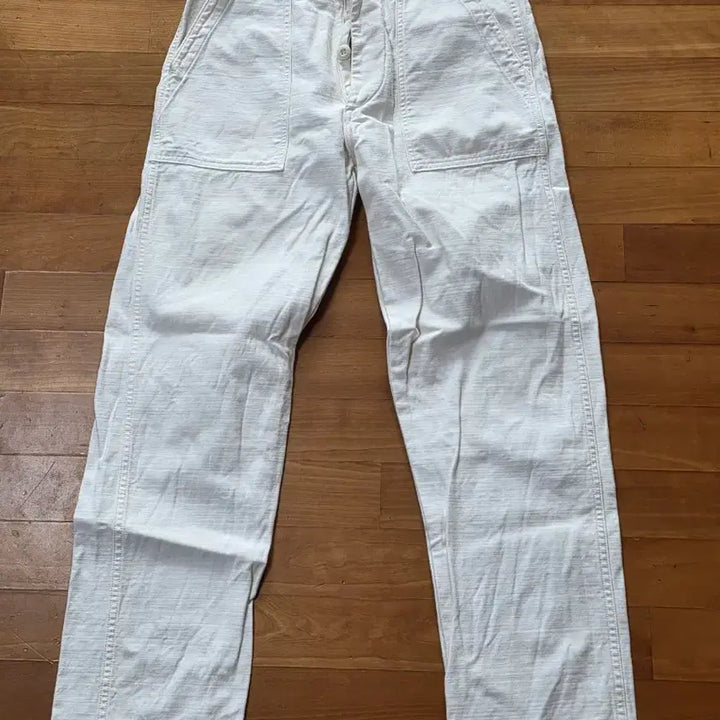 [SOLD OUT] 오어슬로우 퍼티그 팬츠 / 오프화이트 2[M]