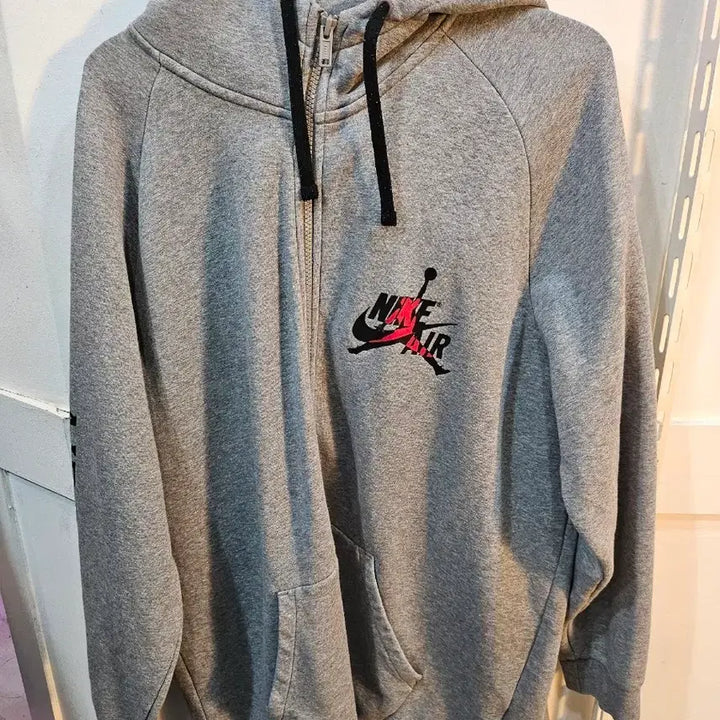 [BUNJANG] Nike Air Jordan Grey Full-Zip Hoodie XL / <만원빈티지>나이키 조던 에어 그레이 후드집업