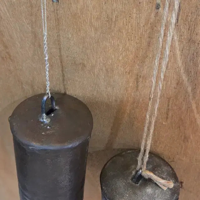 [BUNJANG] Iron Goat Bell Set (2 pcs) / 민속품 / 무쇠 염소방울 2점