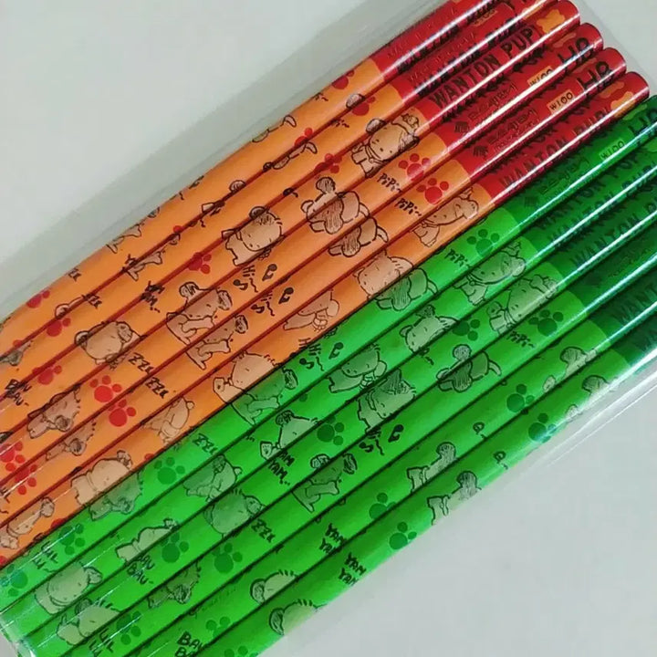 [BUNJANG] Classic Mode &amp; Fancy Pencil Set - Vintage Stationery, Retro Pencils / 고전 모드랑팬시 연필 세트 / 빈티지 문구 옛날연필 레트로 수집품