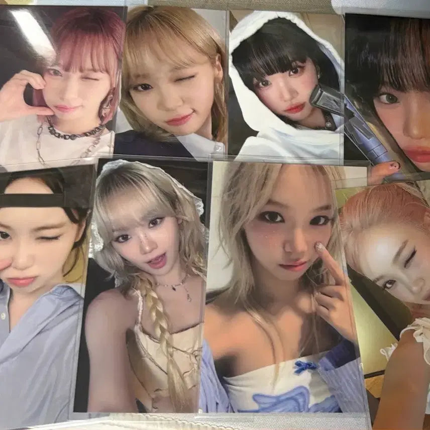 [BUNJANG] LE SSERAFIM Chaewon Lucky Draw Bundle Set Photocards / 르세라핌 채원 김채원 공방포카 썬더파티 피어나존 미공포 일괄 양도