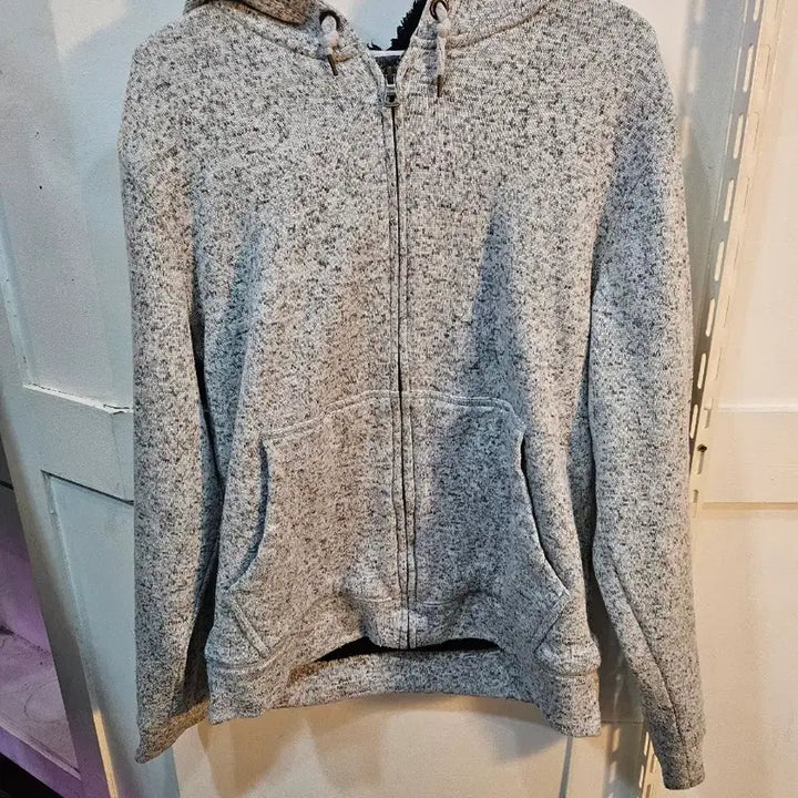[BUNJANG] Weatherproof Vintage Grey Hooded Zip-Up Jumper / <만원빈티지>Weatherproof Vintage 회색 후드 집업 점퍼