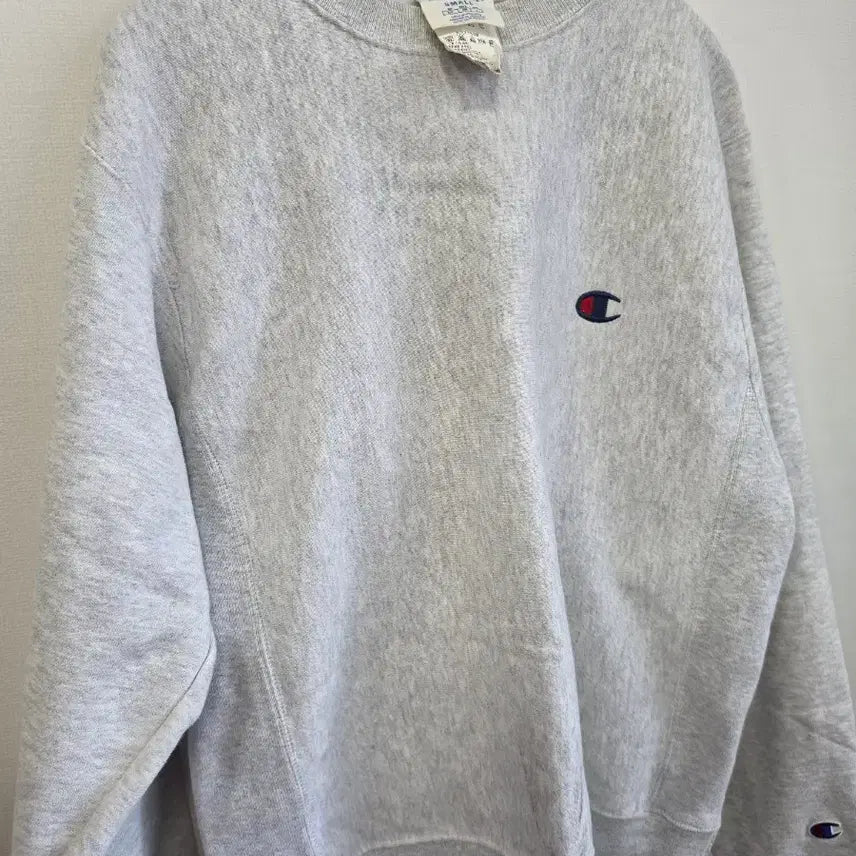 [BUNJANG] Champion Sweatshirt Grey Small / 챔피온 맨투맨 회색 스몰 사이즈