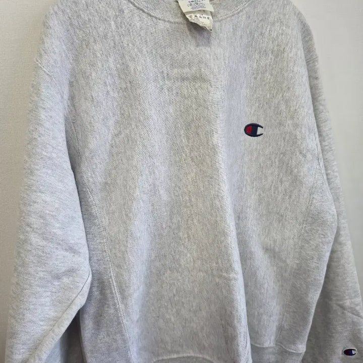 [BUNJANG] Champion Sweatshirt Grey Small / 챔피온 맨투맨 회색 스몰 사이즈