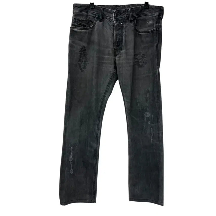 [BUNJANG] Diesel Black Washed Denim Jeans / 디젤 블랙 데님 워싱 청바지