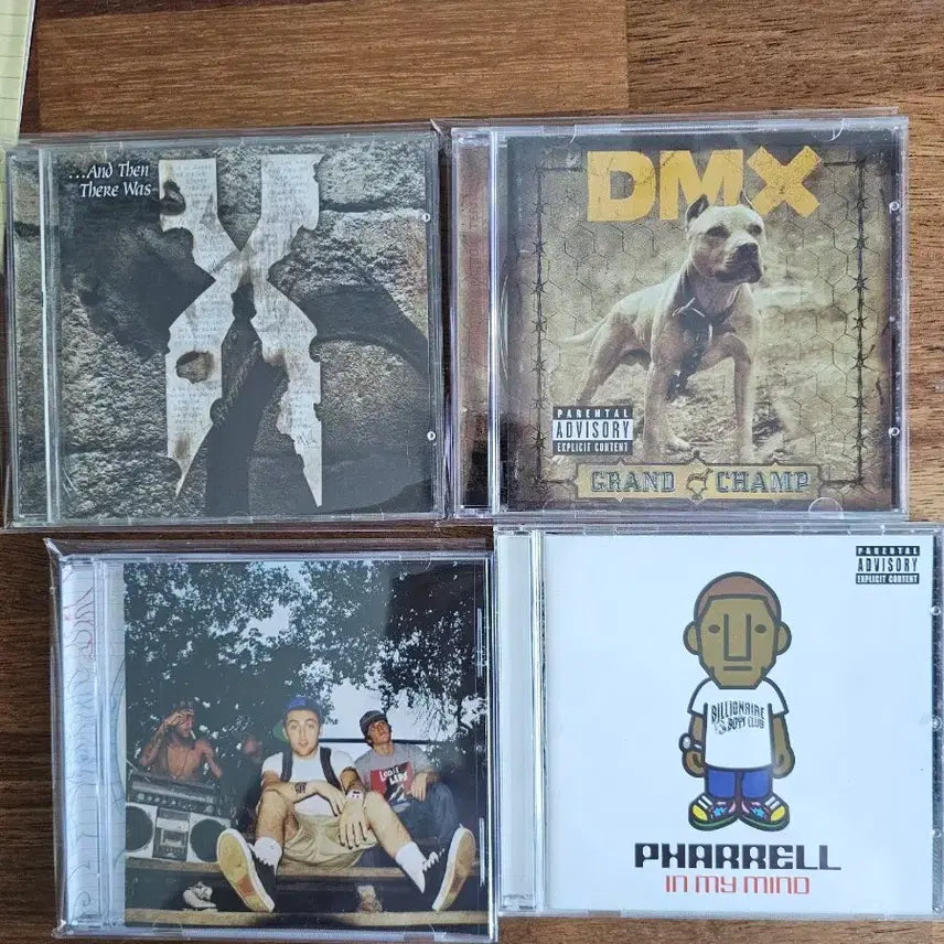 [BUNJANG] Hip Hop CDs Bundle Set (Individual Purchase Available) / 힙합 cd 4장 일괄 판매(개별O)