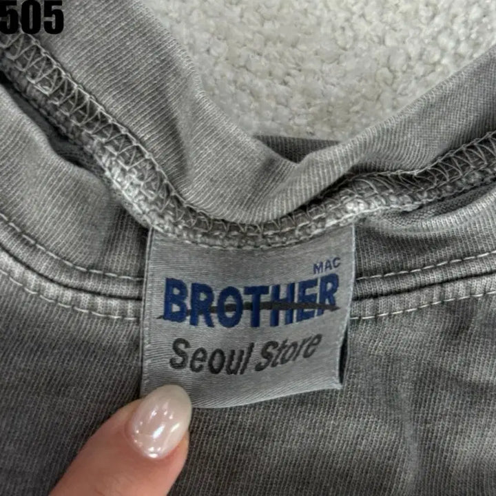 [BUNJANG] Spice99 Vintage Printed Long Sleeve T-Shirt / 빈티지 Spice99 프린팅 긴팔 티셔츠