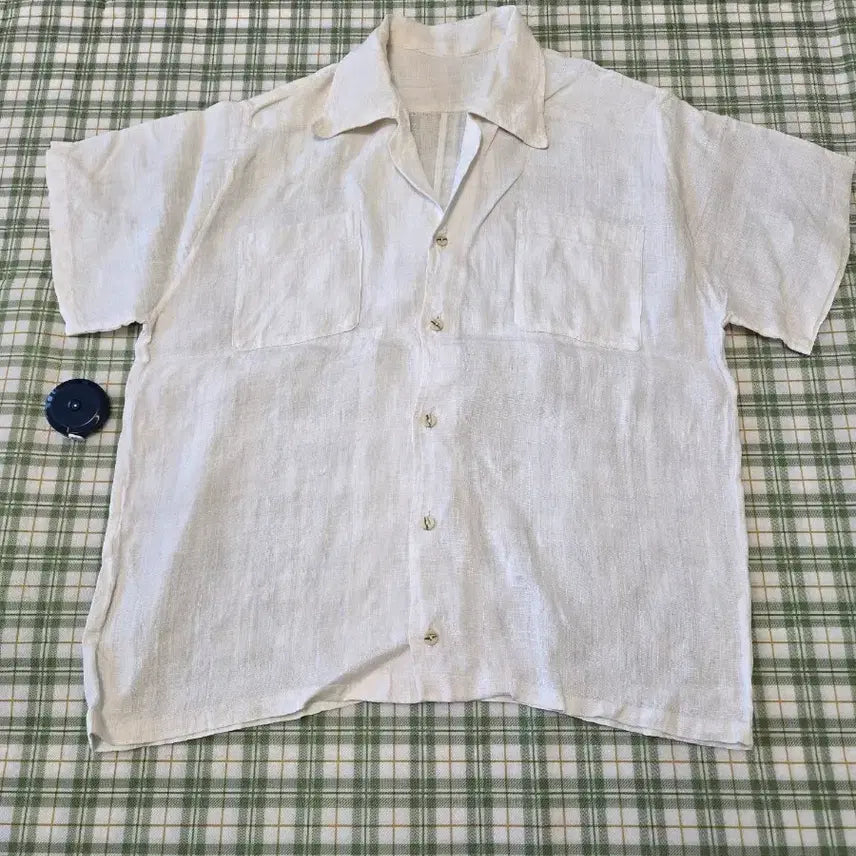 [BUNJANG] Korean Ramie Shirt / 98ㅡ모시 셔츠ㅡ95