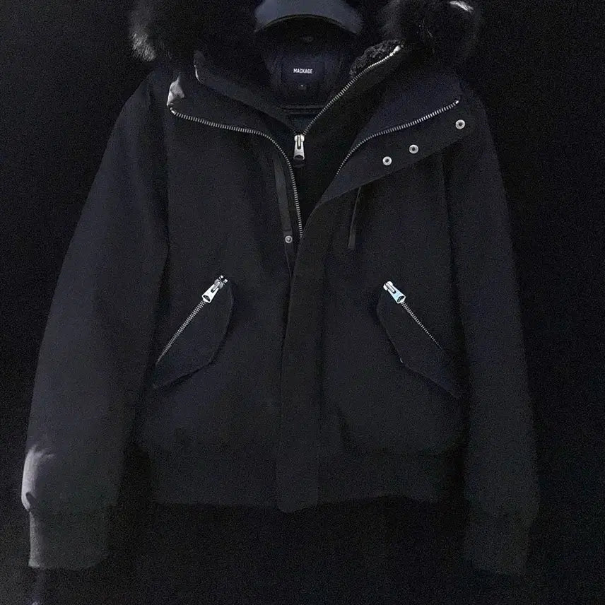 [BUNJANG] Mackage Dixon Black Fur Padded Jacket Size M / (급처)맥케이지 딕슨 블랙 퍼 44사이즈 MACKAGE DIXON