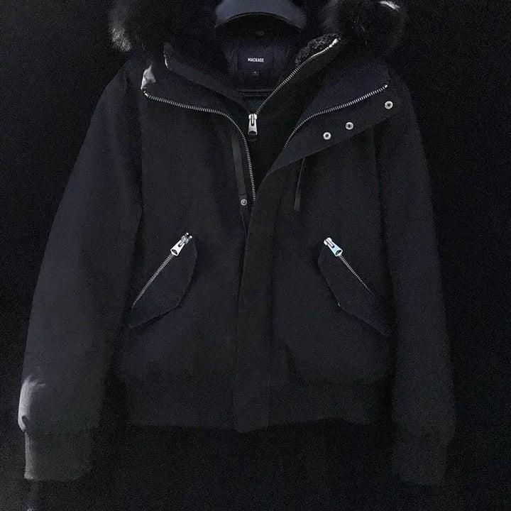 [BUNJANG] Mackage Dixon Black Fur Padded Jacket Size M / (급처)맥케이지 딕슨 블랙 퍼 44사이즈 MACKAGE DIXON