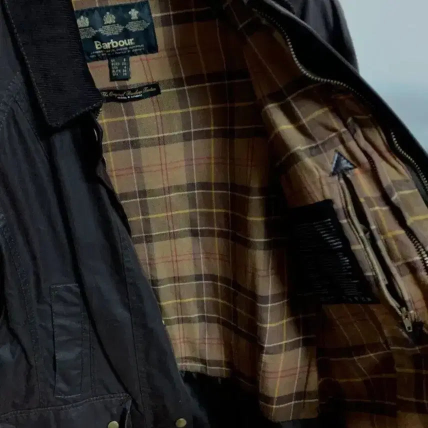 [BUNJANG] Barbour Beadnell Wax Jacket Rustic UK8 / 바버 비드넬 왁스자켓 UK8 러스틱