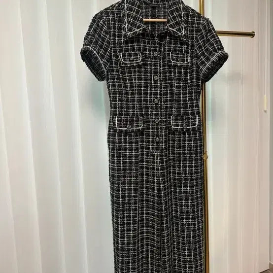 [BUNJANG] Joollog Tweed Jumpsuit New With Tags / 줄로그 트위드 점프수트(택달린새상품)