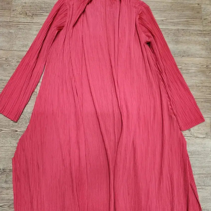 [BUNJANG] Lee Sang Bong Pleated Long Cardigan / 이상봅플리츠롱가디건