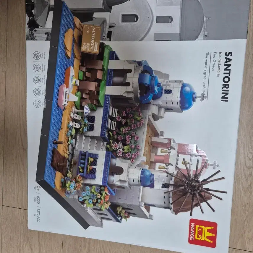 [BUNJANG] Compatible Building Blocks Santorini Landmark Architecture Set 6230 / 미개봉새상품 그리스 산토리니 랜드마크건축물 중국 호환블럭