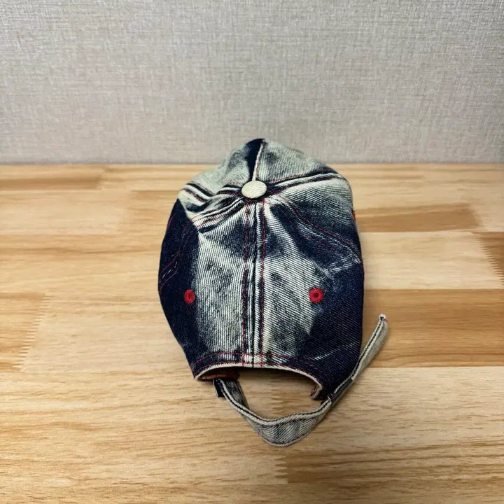 [BUNJANG] Diesel C-Seymon Treated Denim Baseball Cap Blue White / 디젤 C-세이몬 트리티드 데님 베이스볼 캡 블루 화이트