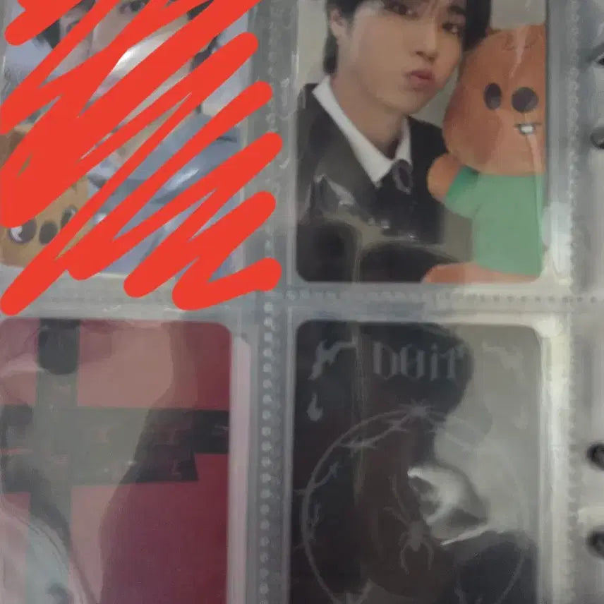 [BUNJANG] Stray Kids Han Photocard Set / 스키즈 한 포카 세트(+덤)