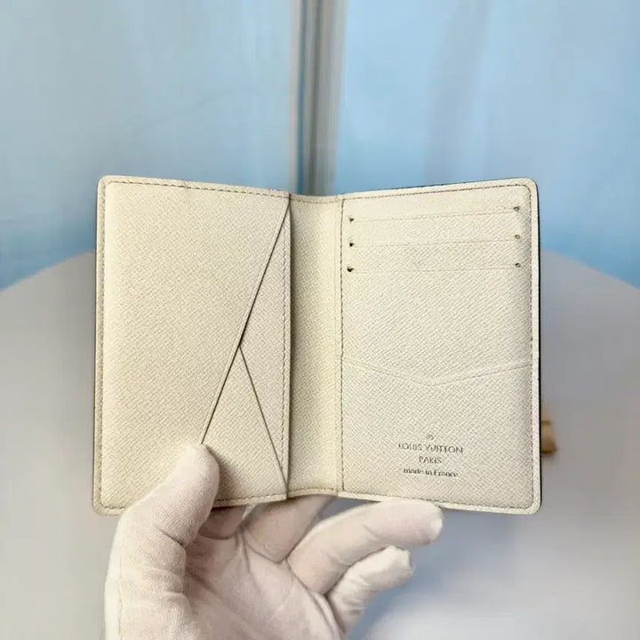 [BUNJANG] Louis Vuitton Taigarama Optic White Pocket Organizer / 루이비통 포켓 오거나이저 타이가라마 옵틱 화이트