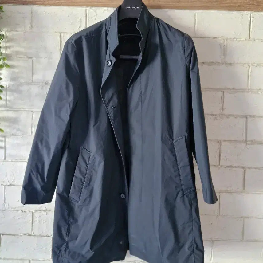 [BUNJANG] Indian Black Label Khaki Fall/Transitional Coat (Size 95) / 인디안 블랙라벨 간절기및 가을코트95추천
