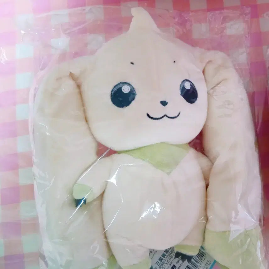 [BUNJANG] Digimon Terriermon &amp; Lopmon Nui-gromi S Plush / [미사용] 디지몬 테리어몬 &amp; 로프몬 누이구루미S 일본 공식 솜인형