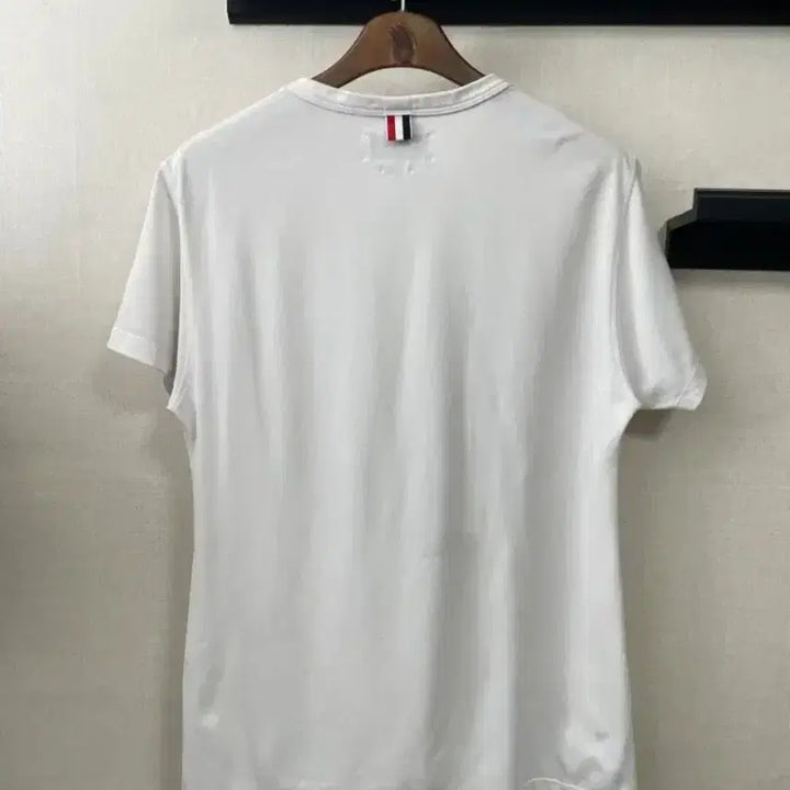 [BUNJANG] Thom Browne Round Neck T-Shirt White Anchor Print / 톰브라운 라운드 반팔티