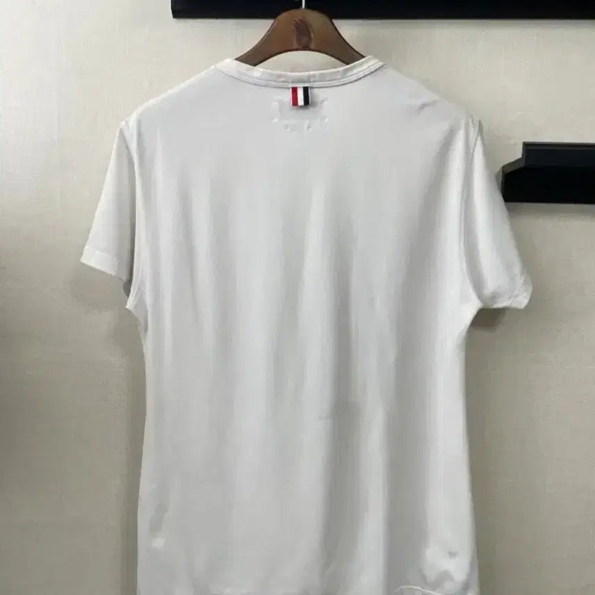 [BUNJANG] Thom Browne Round Neck T-Shirt White Anchor Print / 톰브라운 라운드 반팔티