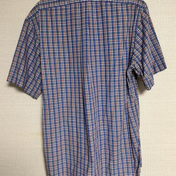 [BUNJANG] Polo Ralph Lauren Custom Fit Check Short Sleeve Shirt / 폴로 랄프로렌 커스텀핏 체크 반팔셔츠 (실사이즈 L )