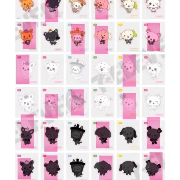 [BUNJANG] NCT Sticker Bundle Set / 엔시티띠부씰판매(퐁신왕젤리)