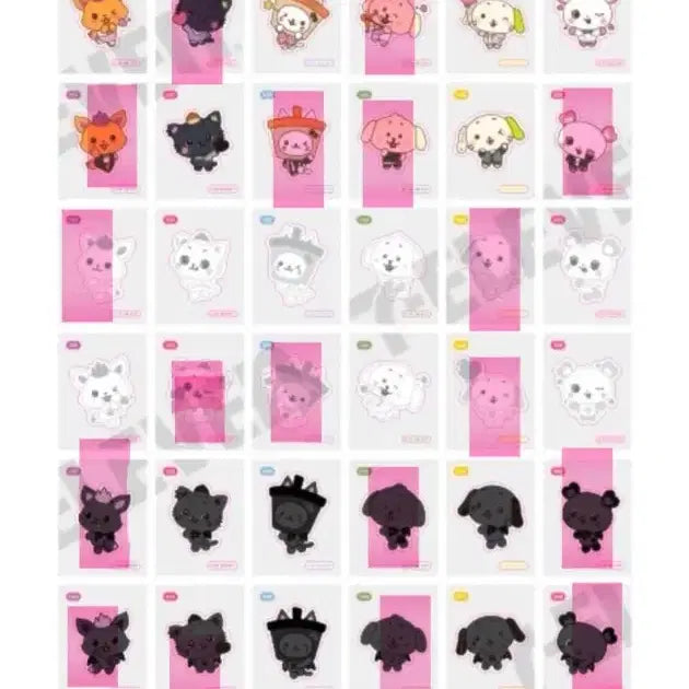 [BUNJANG] NCT Sticker Bundle Set / 엔시티띠부씰판매(퐁신왕젤리)